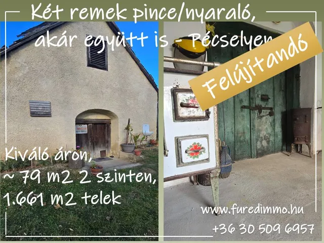 Eladó üdülő és hétvégi ház Pécsely 79 nm