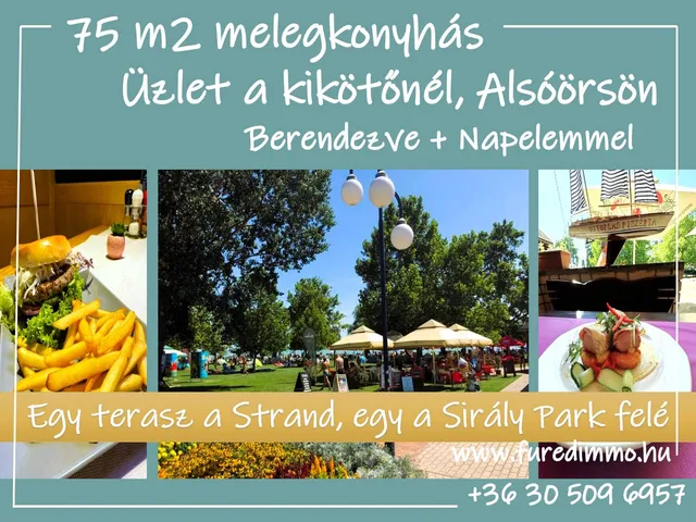 Eladó kereskedelmi és ipari ingatlan Alsóörs 75 nm