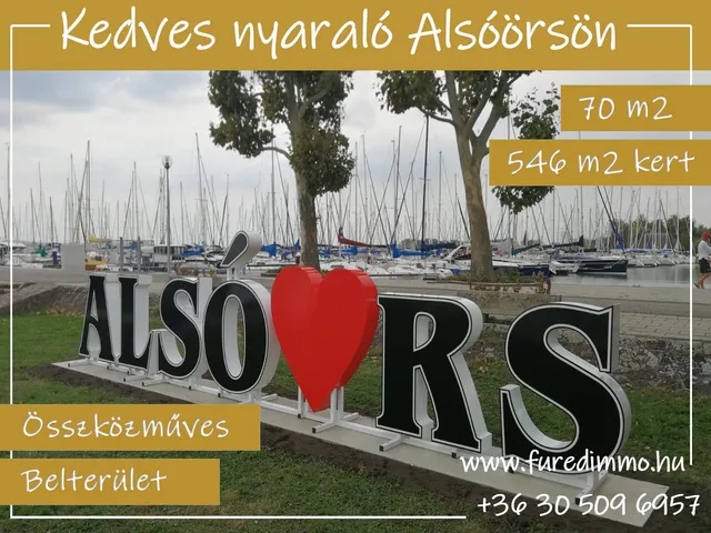 Eladó üdülő és hétvégi ház Alsóörs 75 nm