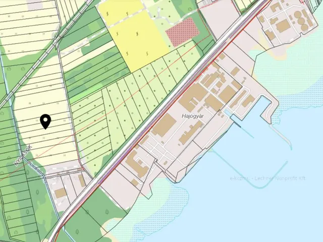 Eladó telek Balatonfüred 562 nm