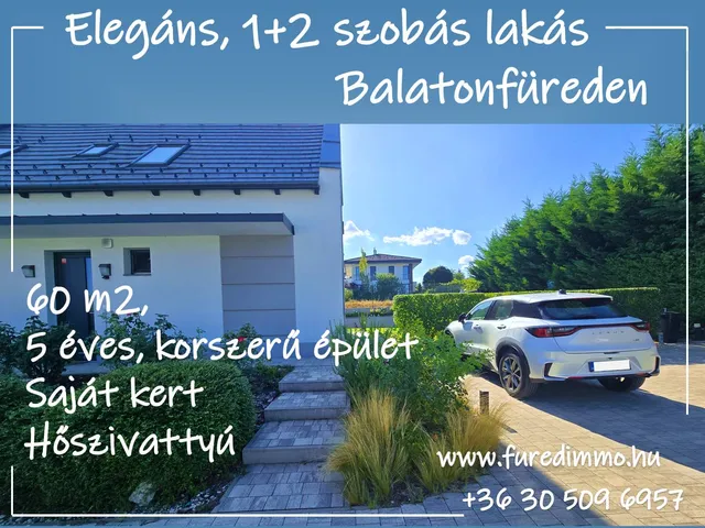 Eladó lakás Balatonfüred 60 nm