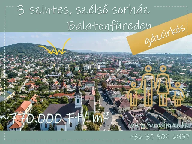 Eladó ház Balatonfüred 136 nm