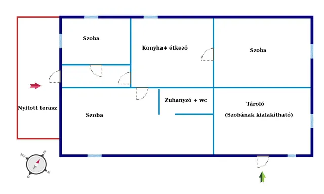 Eladó ház Tápiószőlős 63 nm