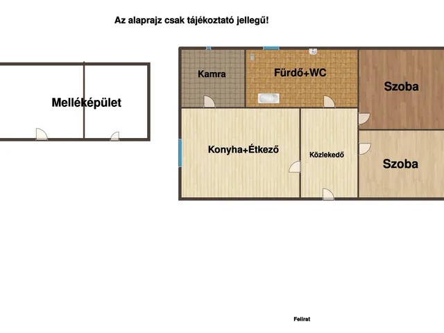 Eladó ház Újszász 58 nm