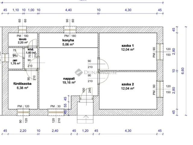 Eladó ház Dánszentmiklós, Dózsa György utca 60 nm