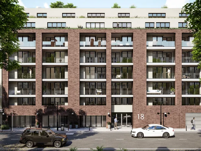 Eladó új építésű lakópark Budapest XIII. kerület, Angyalföld, Angyalföldi út 18. 32 nm