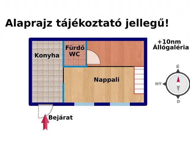 Eladó lakás Budapest VI. kerület, Nagykörúton belüli terület 24 nm