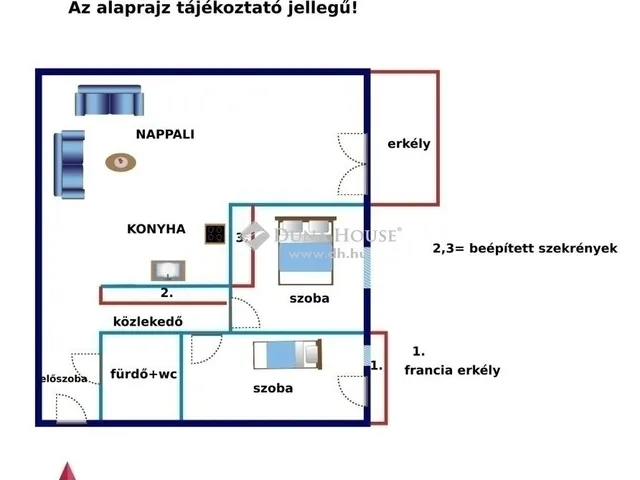 Eladó lakás Budapest XVIII. kerület, Alacskai úti lakótelep 70 nm