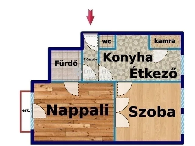 Eladó lakás Budapest XIII. kerület, Vizafogó 58 nm