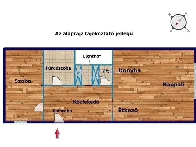 Eladó lakás Budapest I. kerület 53 nm