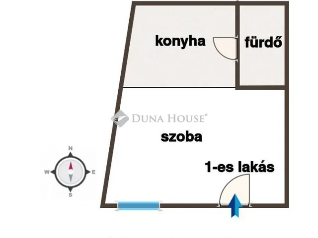 Eladó lakás Budapest VIII. kerület, Józsefváros 22 nm