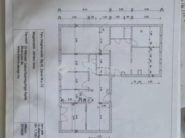Eladó lakás Budapest III. kerület 114 nm