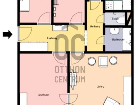 Eladó lakás Budapest XI. kerület, Albertfalva 70 nm