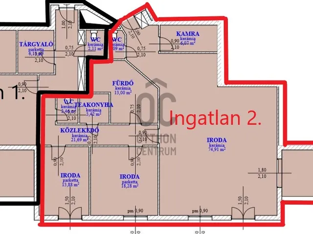 Eladó kereskedelmi és ipari ingatlan Budapest XIV. kerület, Herminamező 250 nm