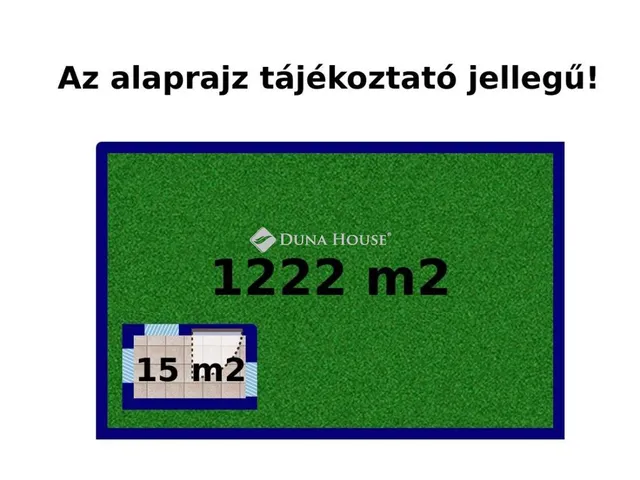 Eladó telek Alsóörs 1222 nm