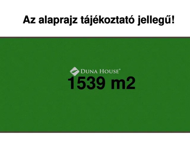 Eladó telek Balatonalmádi 1539 nm