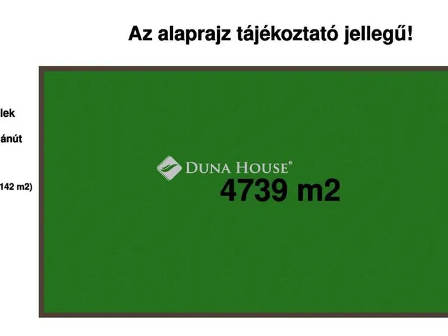 Eladó telek Alsóörs 4739 nm