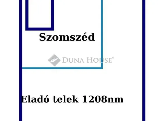 Eladó telek Ráckeve 1208 nm