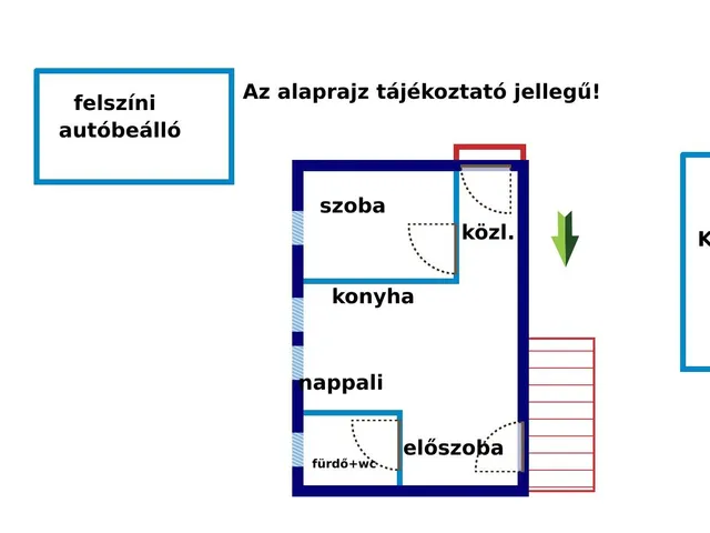 Eladó lakás Nagytarcsa 35 nm