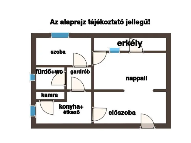 Eladó lakás Budapest X. kerület 55 nm