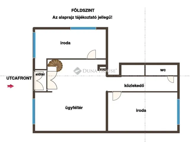 Kiadó kereskedelmi és ipari ingatlan Budapest II. kerület 121 nm