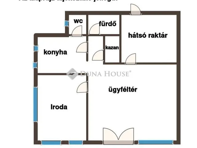 Eladó kereskedelmi és ipari ingatlan Budapest XIX. kerület 169 nm