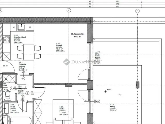 Eladó lakás Budapest XIX. kerület 55 nm