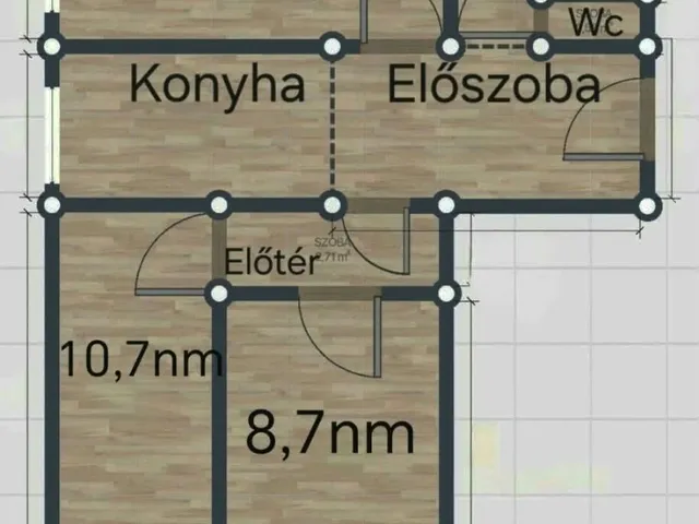 Eladó lakás Veszprém 52 nm