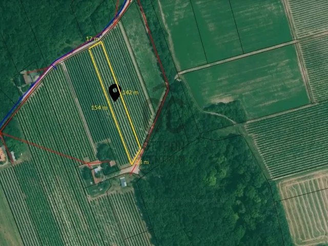 Eladó telek Szentjakabfa 2637 nm