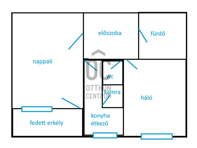 Eladó lakás Keszthely 54 nm