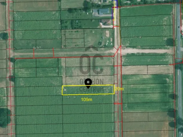 Eladó telek Alsópáhok 2200 nm