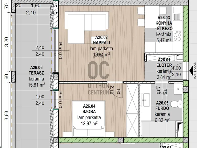 Eladó lakás Hévíz 47 nm
