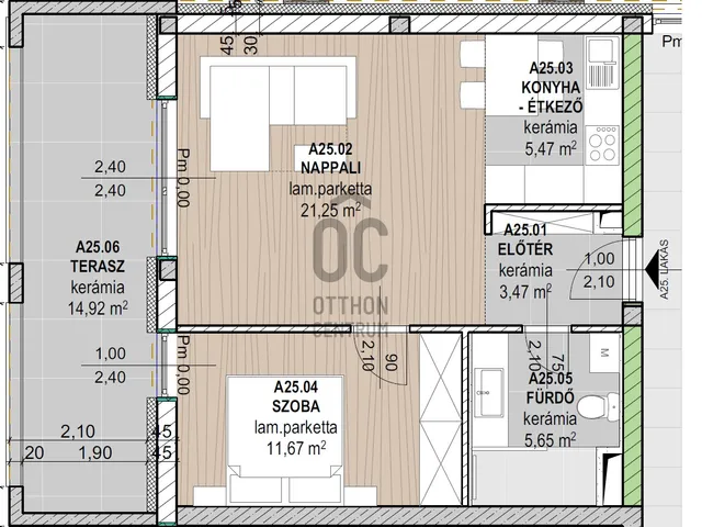 Eladó lakás Hévíz 47 nm