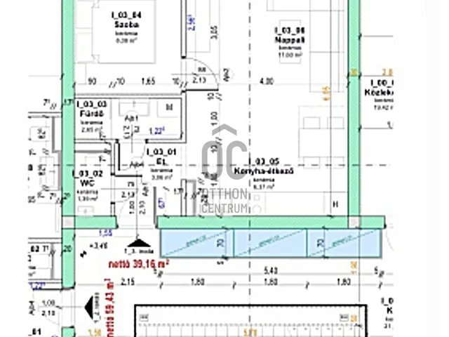 Eladó lakás Keszthely 39 nm