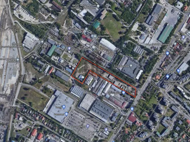 Eladó telek Budapest XXI. kerület, Gyártelep 20767 nm