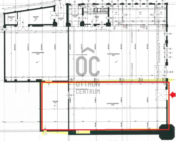 Kiadó kereskedelmi és ipari ingatlan Budapest XXI. kerület, Gyártelep 855 nm