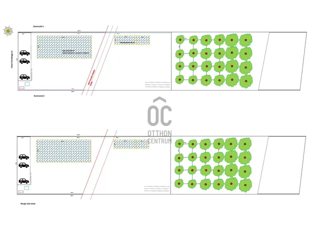 Eladó telek Vác, Törökhegy 3367 nm