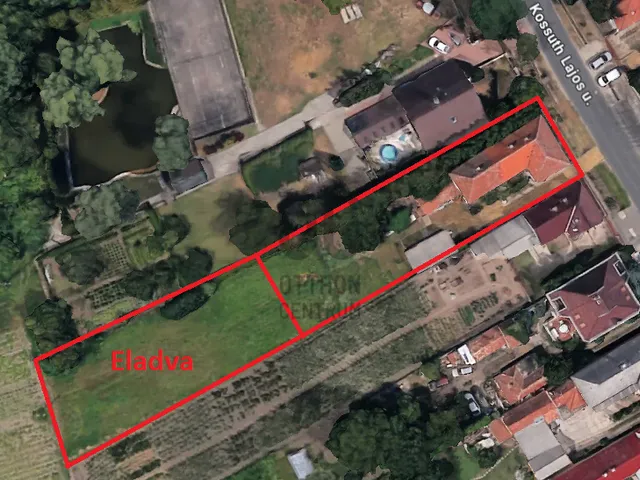 Eladó telek Nagytarcsa 1099 nm