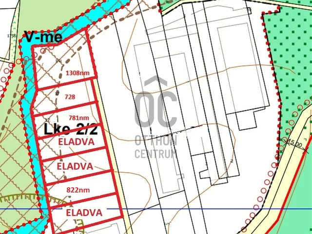 Eladó telek Csömör 822 nm