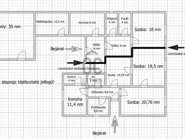 Eladó ház Erdőkertes 130 nm