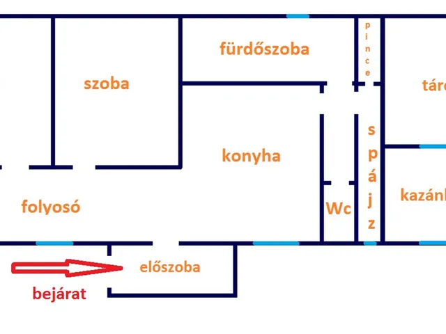 Eladó ház Hajdúböszörmény, Zaboskert 56 nm