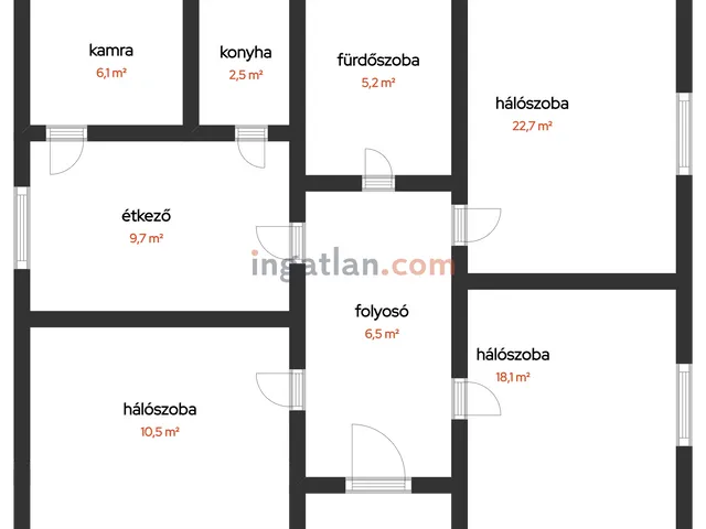 Eladó ház Mezőzombor 81 nm