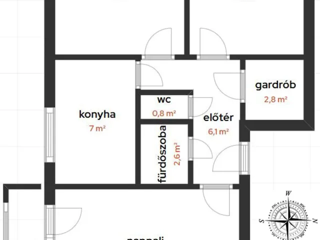 Eladó lakás Miskolc, Vologda, Mátyás 64 nm