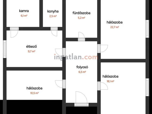 Eladó ház Mezőzombor 81 nm