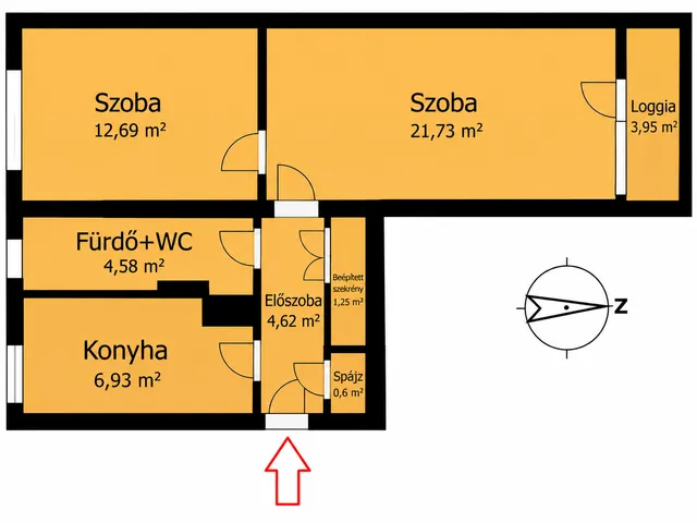 Eladó lakás Miskolc, Győri kapu, Rácz Ádám 57 nm