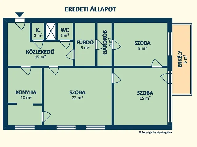 Eladó lakás Budapest I. kerület, Tabán, Attila út 87 nm