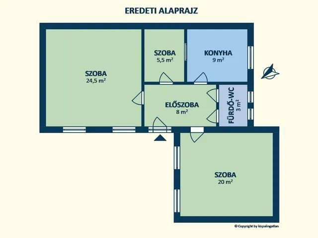 Eladó lakás Budapest VIII. kerület, Palotanegyed, József körút 70 nm