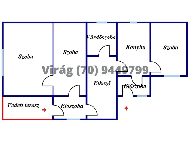 Eladó ház Debrecen 68 nm