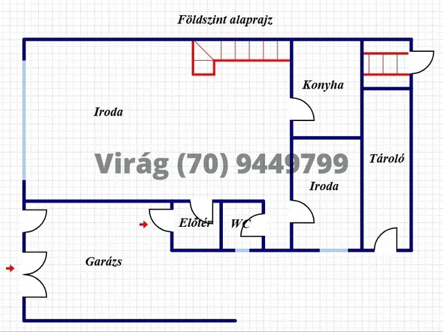 Eladó kereskedelmi és ipari ingatlan Debrecen 210 nm