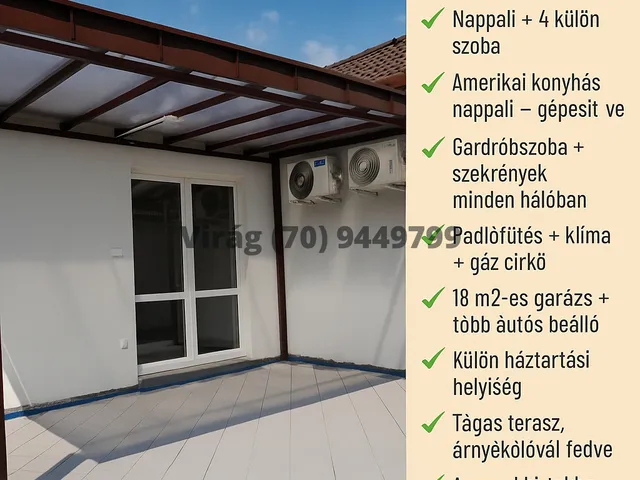 Eladó ház Debrecen 140 nm